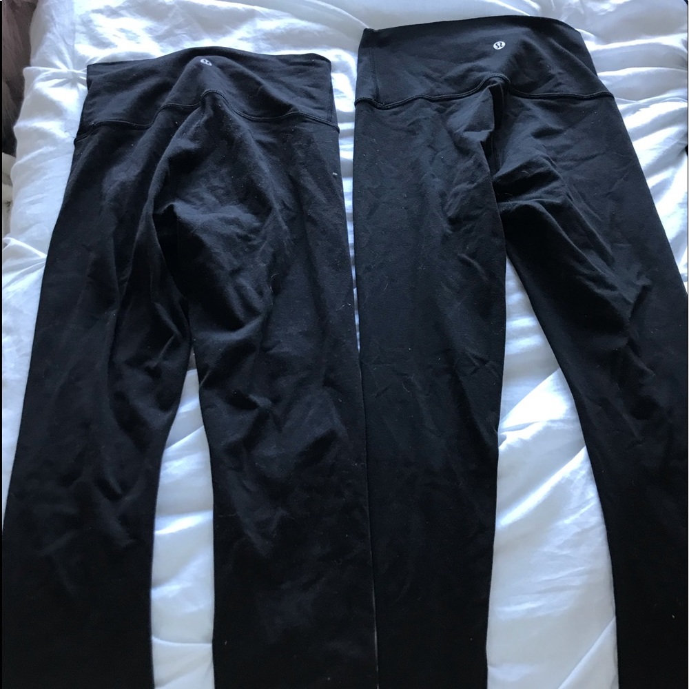 lululemon wunder leggings $30 for BOTH